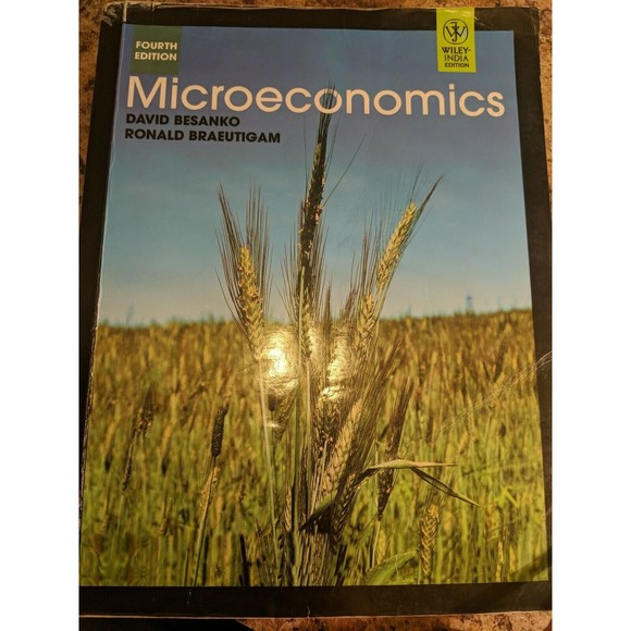 MICROECONOMICS By Ronald R. David Besanko Braeutigam - Picture 1 of 4